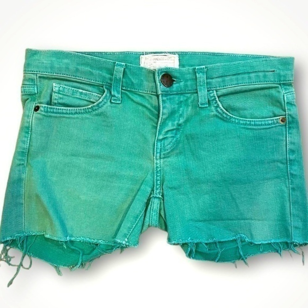 Current/Elliott Green Jean Shorts